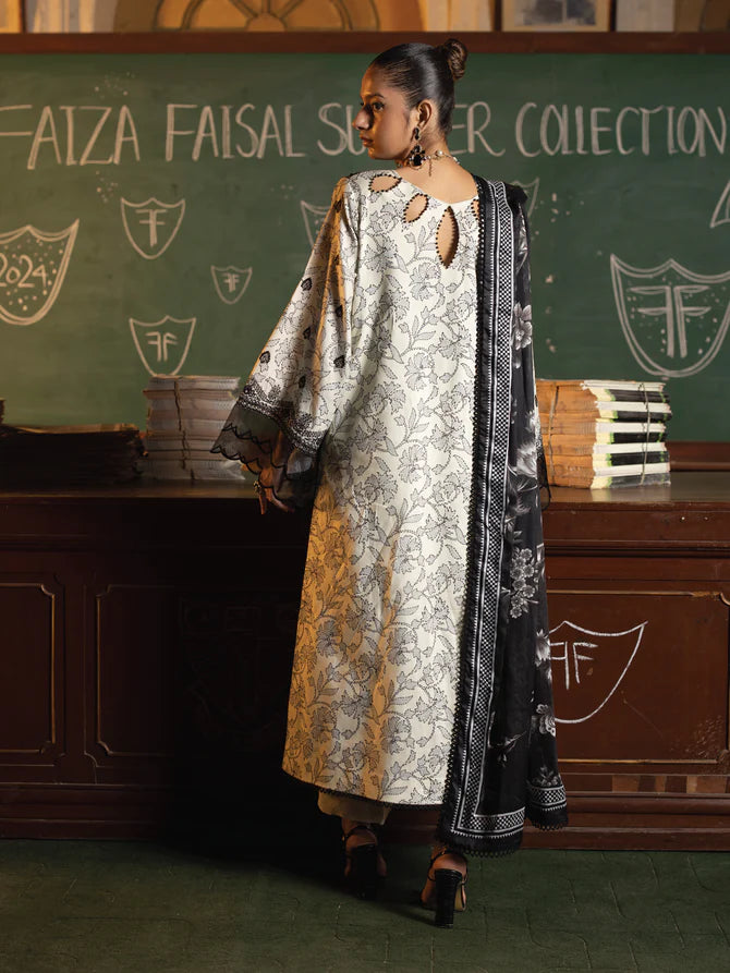 Faiza Faisal | Maya Luxury Lawn | Deniz - Khanumjan  Pakistani Clothes and Designer Dresses in UK, USA 