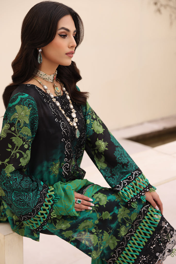 Charizma | Naranji Embroidered Lawn 24 | CN4-007 - Khanumjan  Pakistani Clothes and Designer Dresses in UK, USA 