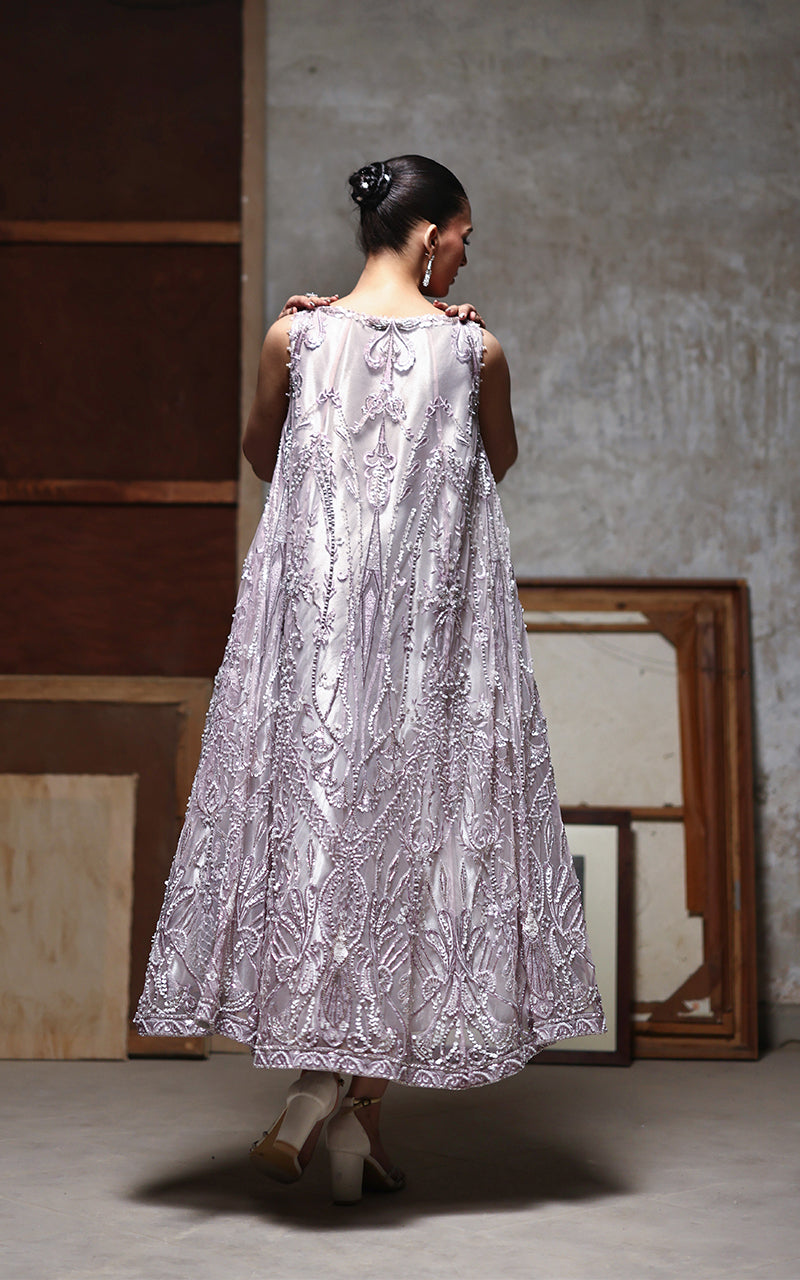 Threads and Motifs | Formal Dresses 25 | Net Embroidered Dress