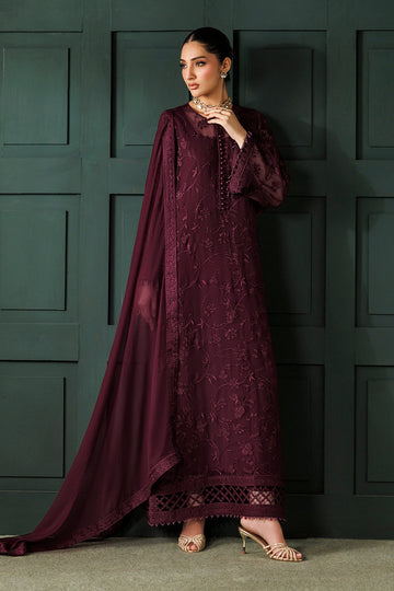 Baroque | Formals Collection | EMBROIDERED CHIFFON UF-4436
