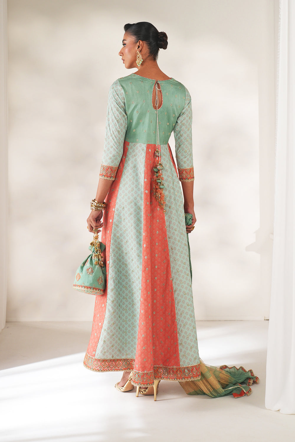 Baroque | Formals Collection | EMBROIDERED SILK UF-4141