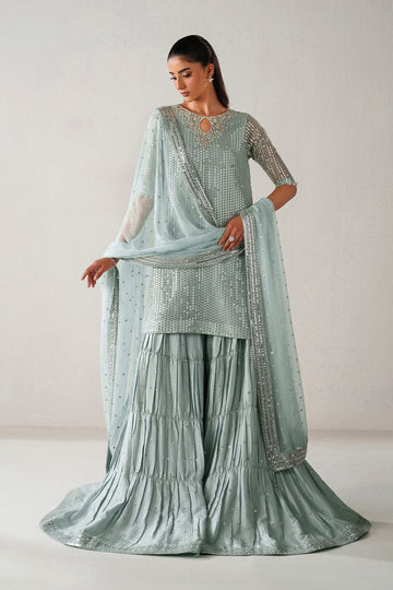 Baroque | Formals Collection | EMBROIDERED CHIFFON UF-4389