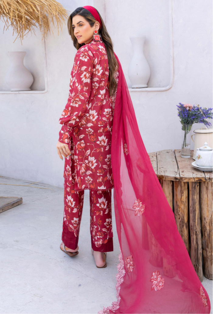 Humdum | Gardenia Lawn 24 | PLG 3 - D01 - Khanumjan  Pakistani Clothes and Designer Dresses in UK, USA 