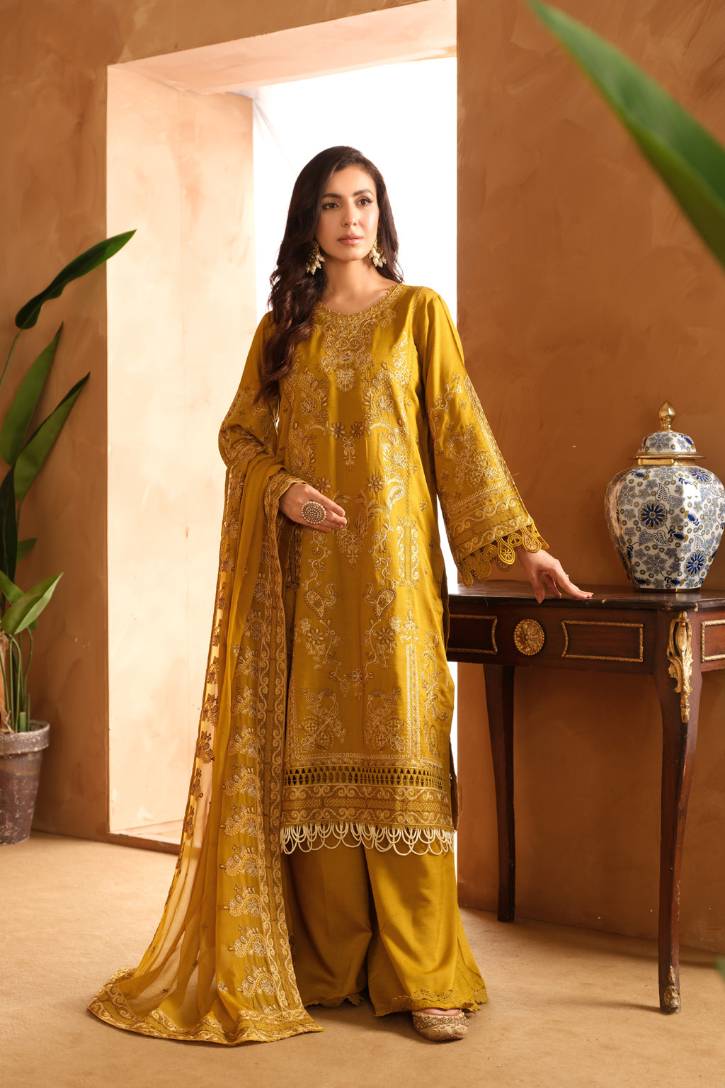 Johra | Shah Jahan Embroidered Viscose | JH-263-SJ