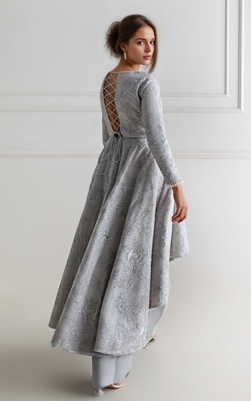 Threads and Motifs | Formal Dresses 25 | Organza Embroidered Dress