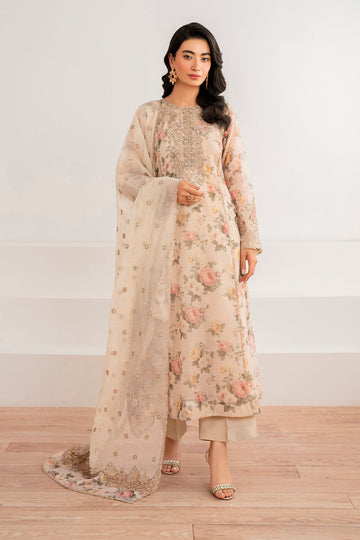 Baroque | Formals Collection | EMBROIDERED COTTON PATTI UF-691