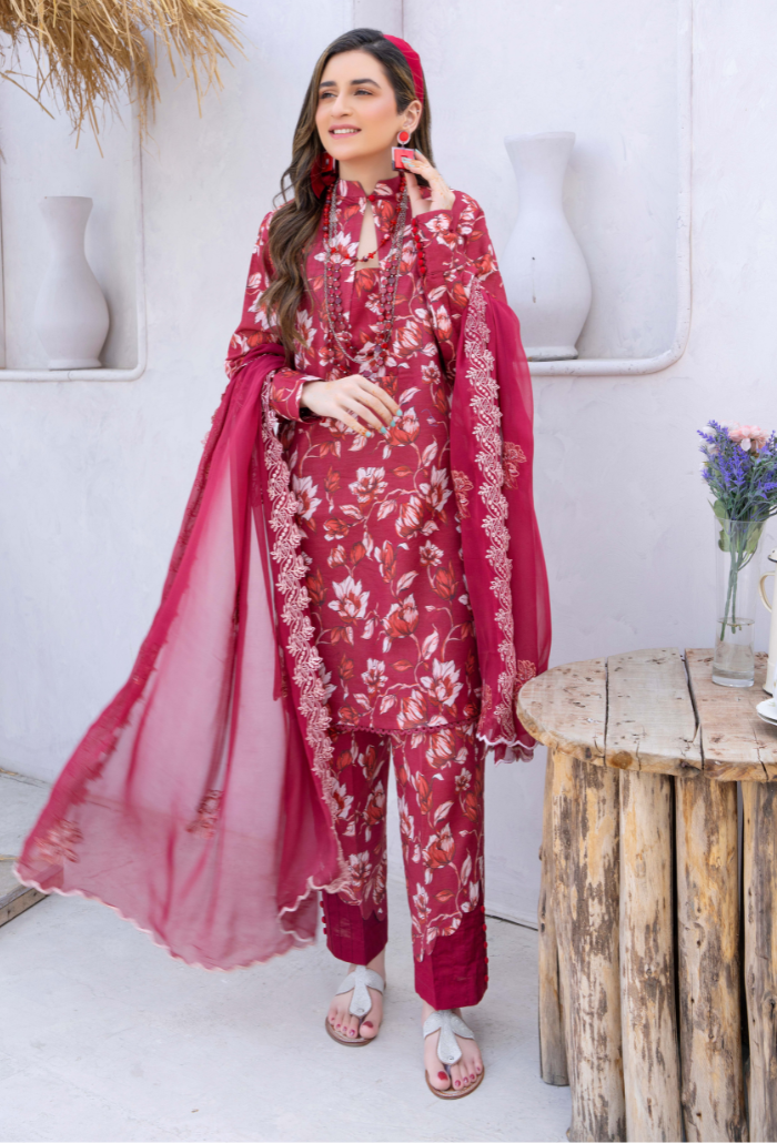 Humdum | Gardenia Lawn 24 | PLG 3 - D01 - Khanumjan  Pakistani Clothes and Designer Dresses in UK, USA 