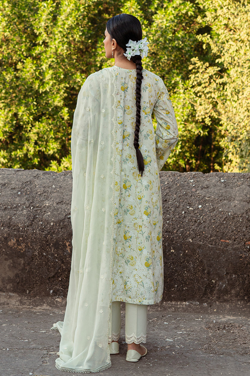 Cross Stitch | Premium Lawn 24 | LIME PRIMROSE - Khanumjan  Pakistani Clothes and Designer Dresses in UK, USA 