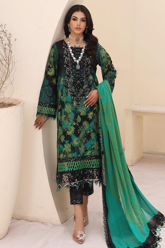Charizma | Naranji Embroidered Lawn 24 | CN4-007 - Khanumjan  Pakistani Clothes and Designer Dresses in UK, USA 