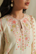 Cross Stitch | Mahiri Embroidered Lawn 24 | IVORY BLOSSOM - Khanumjan  Pakistani Clothes and Designer Dresses in UK, USA 