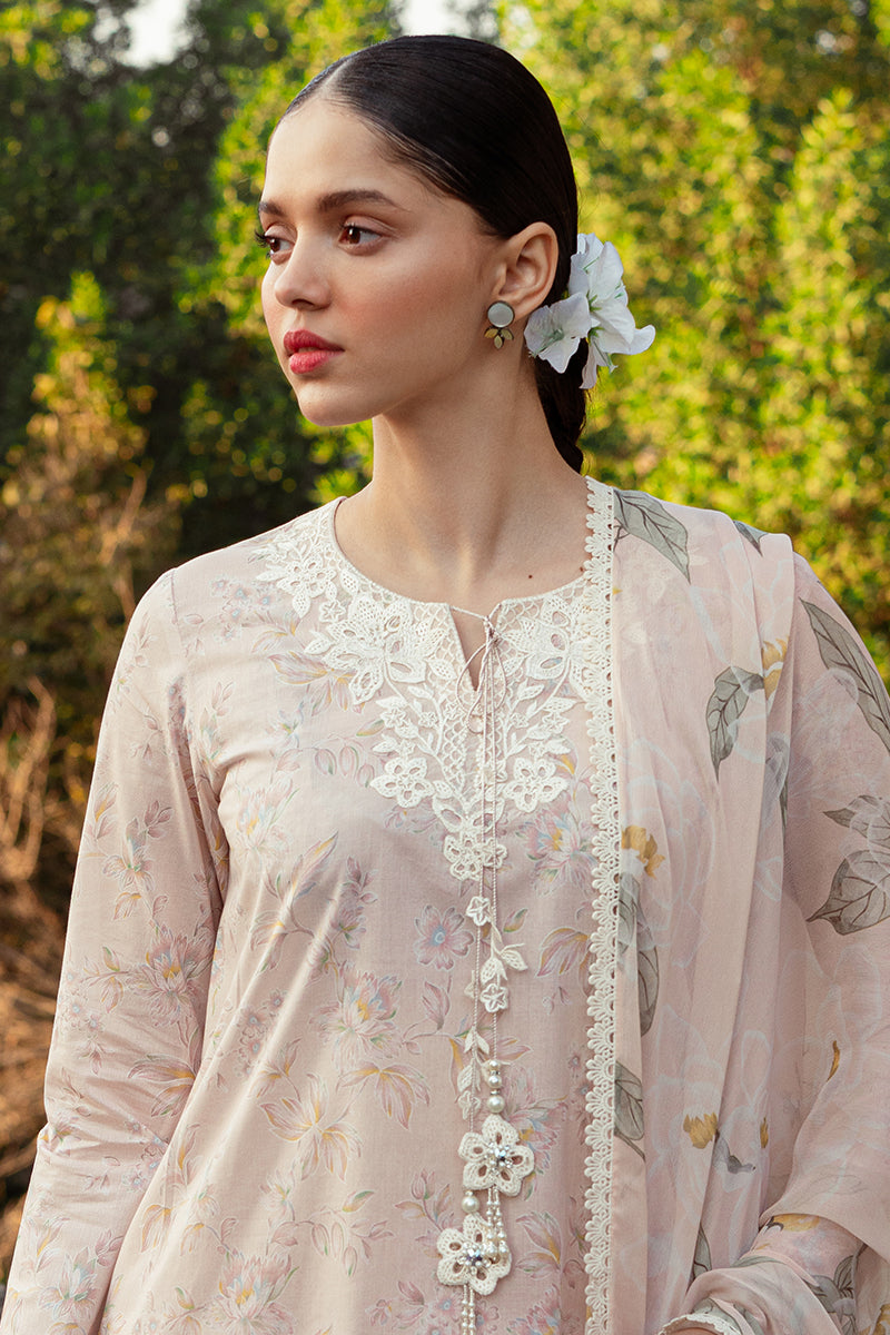 Cross Stitch | Premium Lawn 24 | SILVER PEONY - Khanumjan  Pakistani Clothes and Designer Dresses in UK, USA 