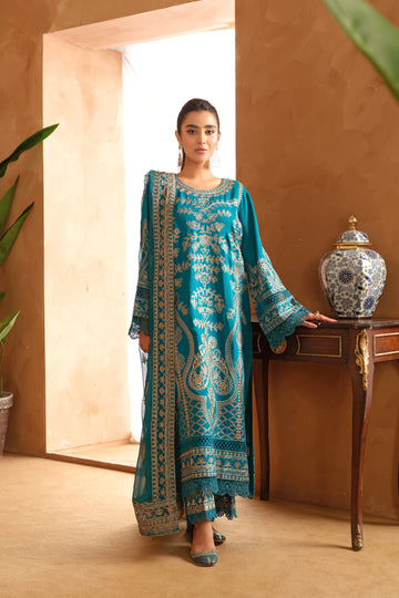 Johra | Shah Jahan Embroidered Viscose | JH-264-SJ