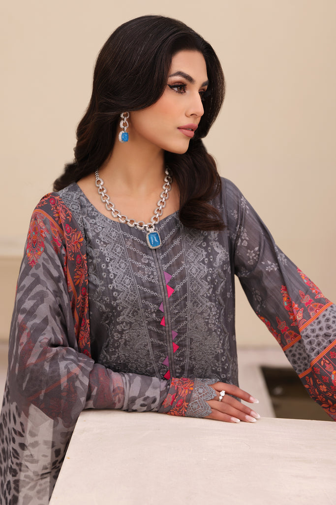 Charizma | Naranji Embroidered Lawn 24 | CN4-006 - Khanumjan  Pakistani Clothes and Designer Dresses in UK, USA 