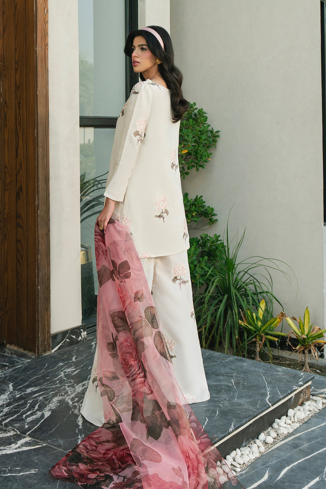 Fahad Hussayn | Lawn Banger | Peony