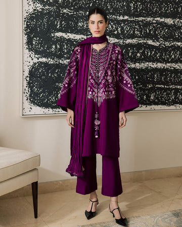 Sadaf Fawad Khan | Eva Luxury Pret 26 | Tyrian