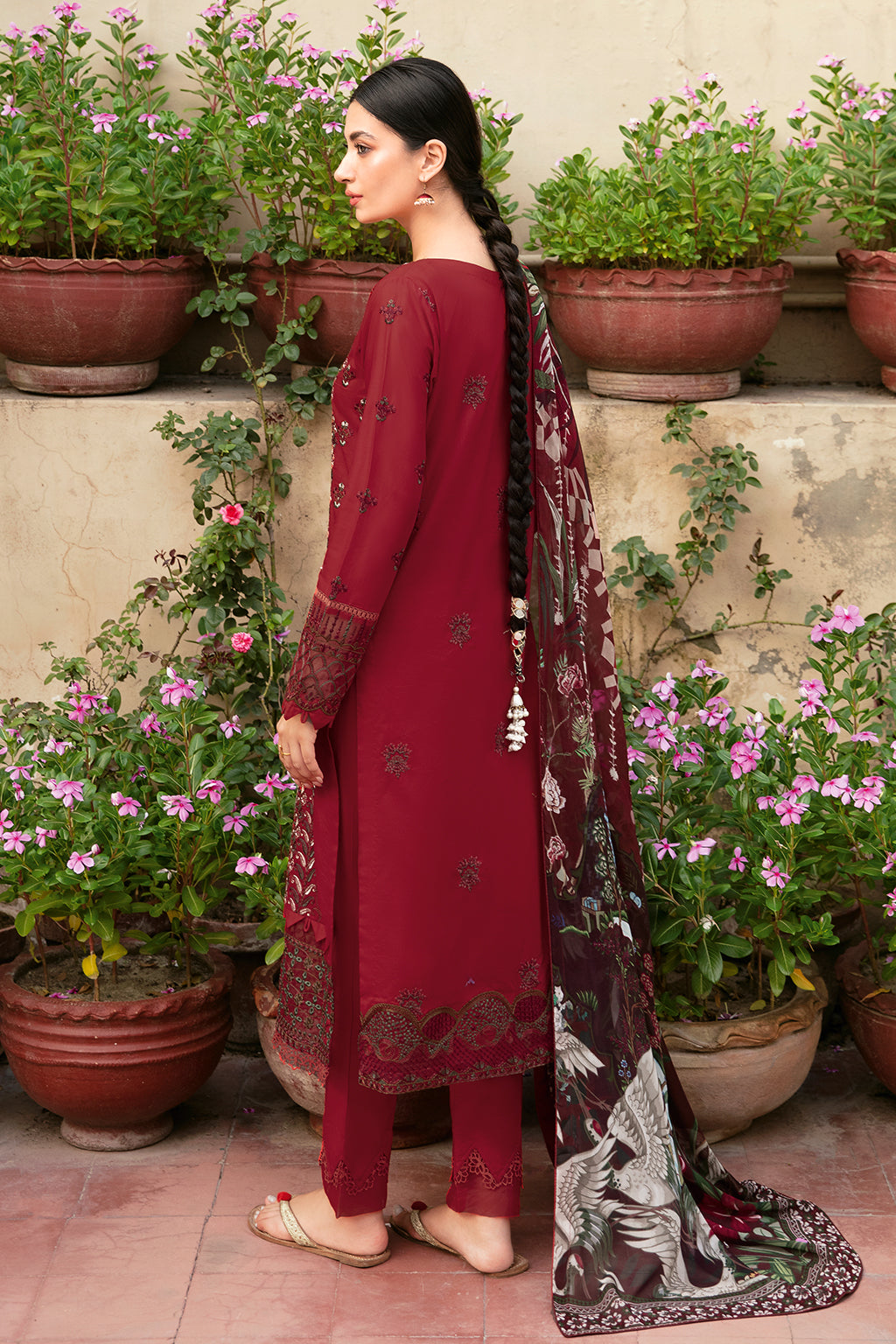 Ramsha | Mashaal Luxury Lawn | L-803 - Khanumjan  Pakistani Clothes and Designer Dresses in UK, USA 