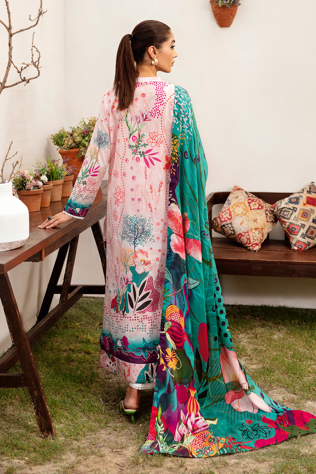 Ramsha | Luxury Lawn 24 | L-1204