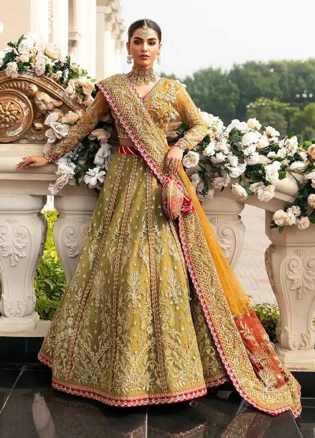 Gulaal | Wedding Collection 23 | DIYA (GL-WU-23V1-01) - Khanumjan  Pakistani Clothes and Designer Dresses in UK, USA 