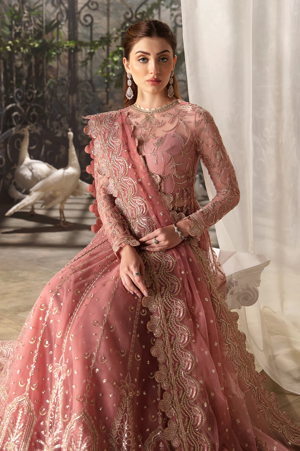 Afrozeh | La Fuchsia 24 | Rosa - Khanumjan  Pakistani Clothes and Designer Dresses in UK, USA 