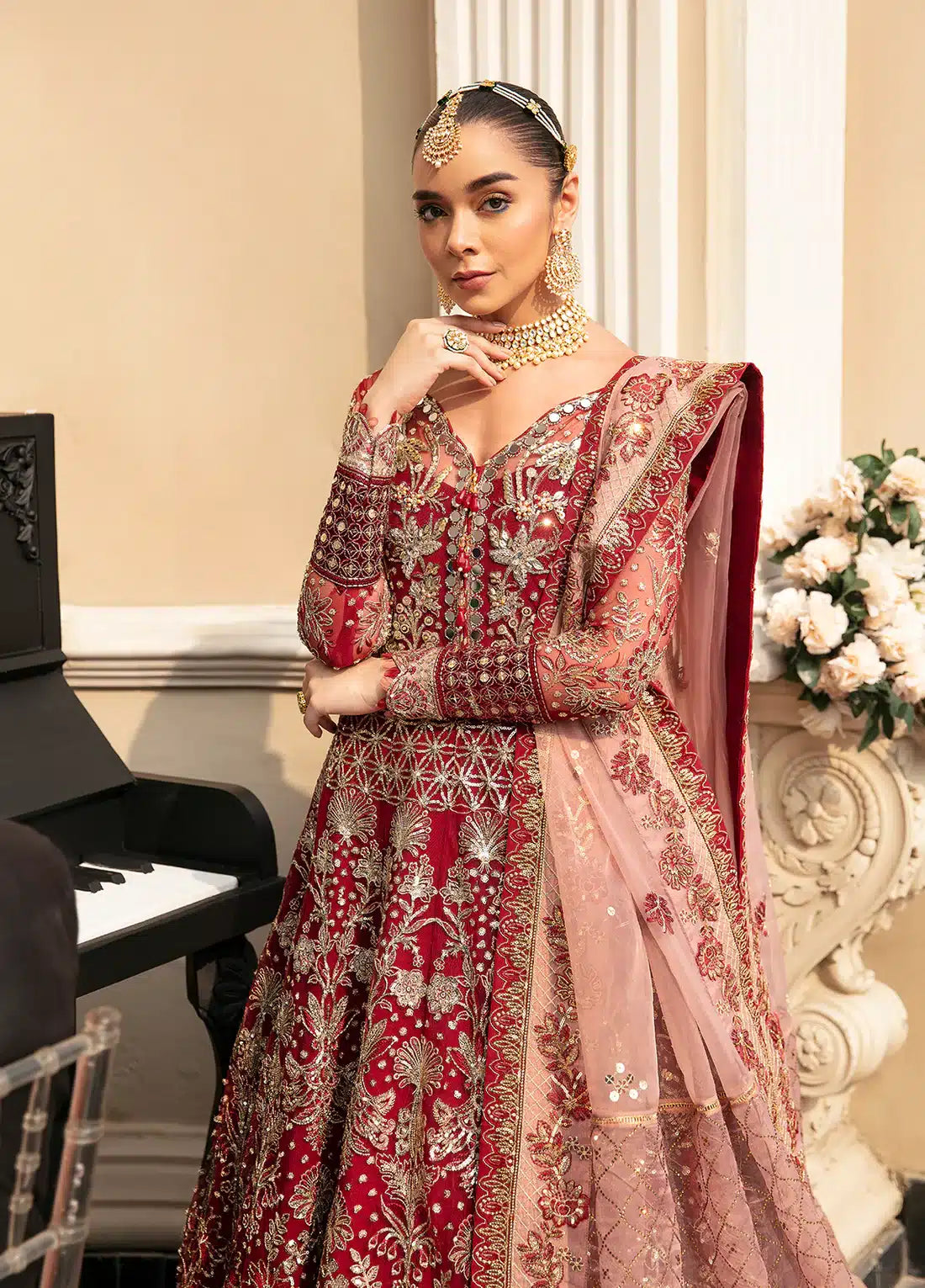 Gulaal | Wedding Collection 23 | ZIVA (GL-WU-23V1-02) - Khanumjan  Pakistani Clothes and Designer Dresses in UK, USA 