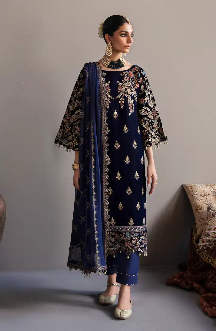 Emaan Adeel | Makhmal Velvet Edition 23 | MK-03 FALAK - Khanumjan  Pakistani Clothes and Designer Dresses in UK, USA 