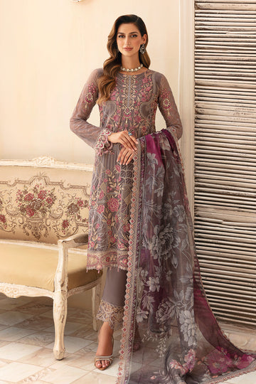 Ramsha | Chevron Chiffon Collection | A-908