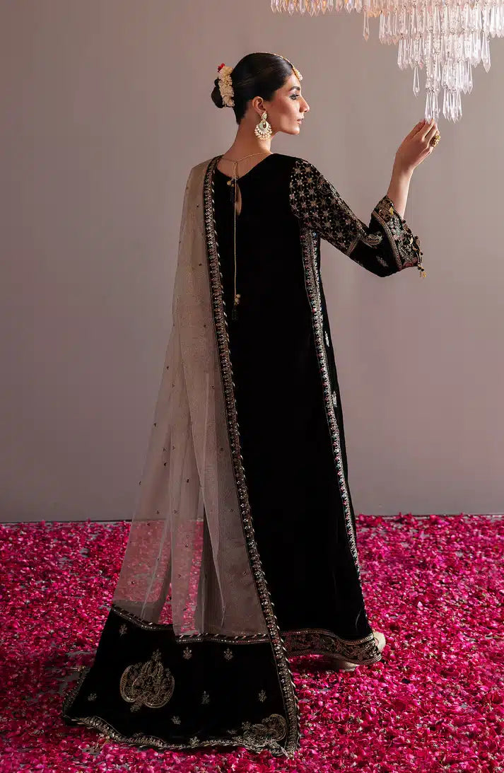 Emaan Adeel | Makhmal Velvet Edition 23 | MK-08 AQS - Khanumjan  Pakistani Clothes and Designer Dresses in UK, USA 