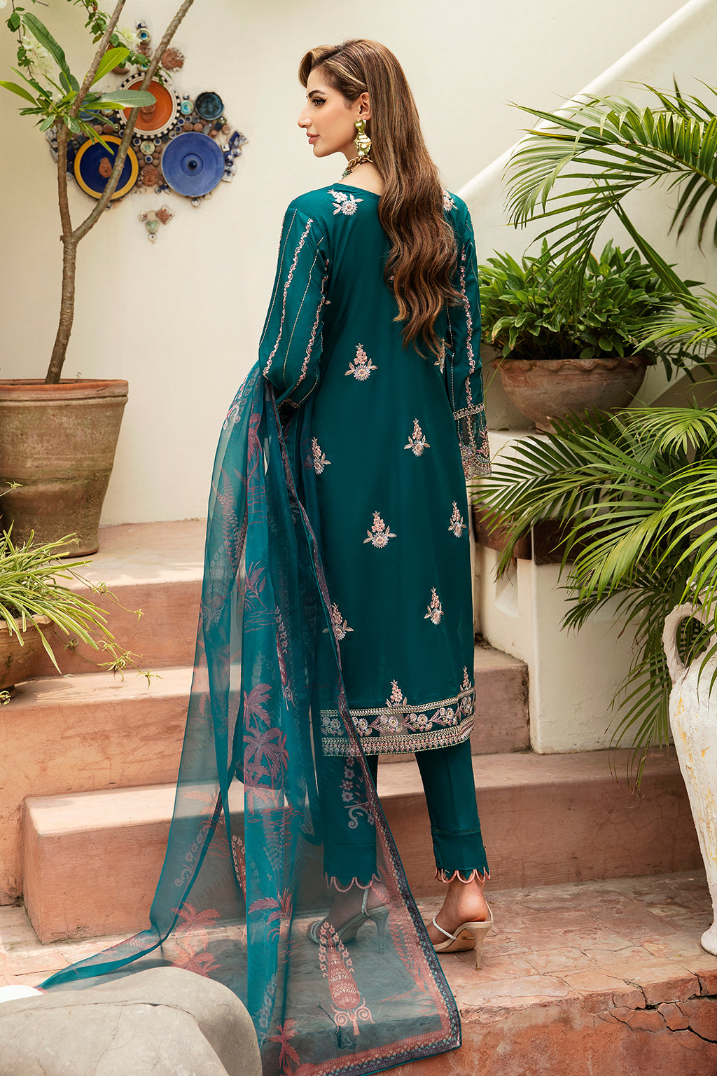 Ramsha | Luxury Lawn 24 | Y-808 - Khanumjan  Pakistani Clothes and Designer Dresses in UK, USA 