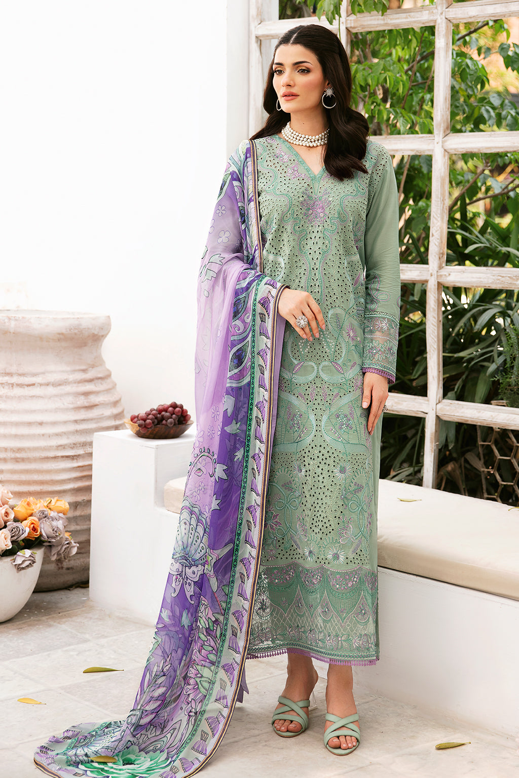 Ramsha | Andaaz Lawn Collection | Z-903 - Khanumjan  Pakistani Clothes and Designer Dresses in UK, USA 