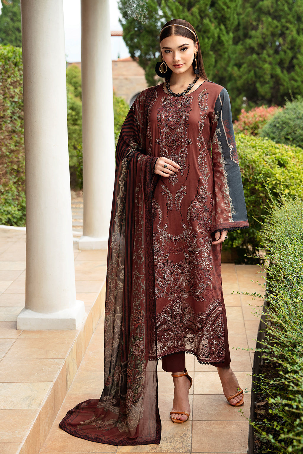 Ramsha | Riwayat Lawn Collection| Y-906 - Khanumjan  Pakistani Clothes and Designer Dresses in UK, USA 