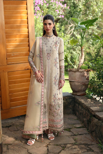 Qalamkar | Qlinekari Linen Collection | LM-11 ZIA