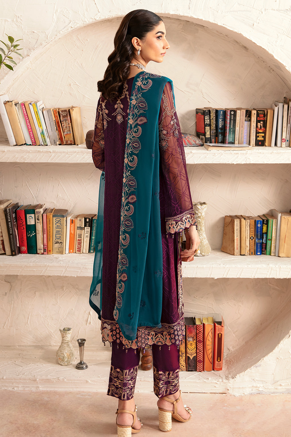 Ramsha | Rangoon Chiffon Collection 24 | D-1211 - Khanumjan  Pakistani Clothes and Designer Dresses in UK, USA 