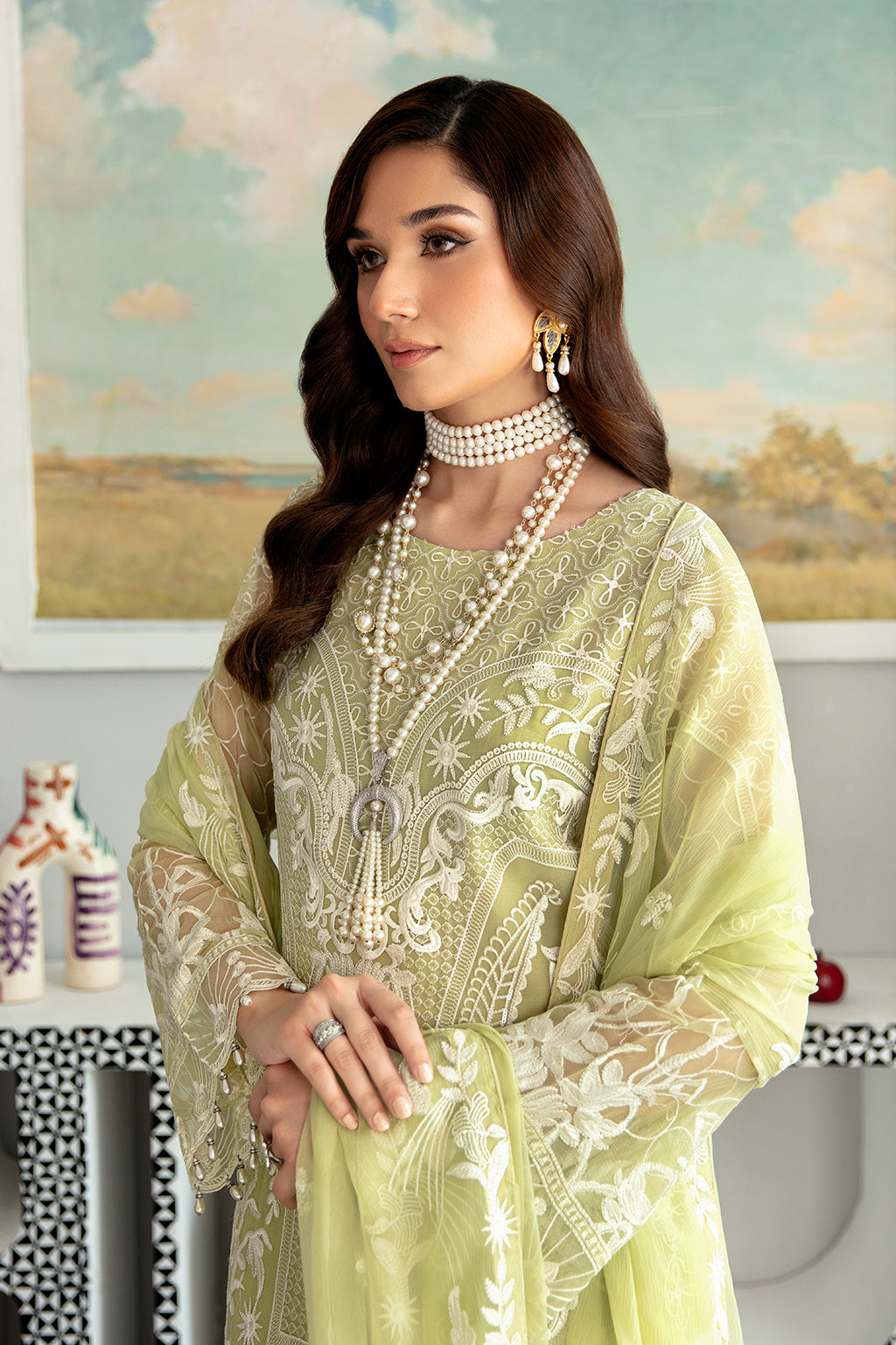 Ramsha | Rangoon Chiffon Collection 24 |D-1105 - Khanumjan  Pakistani Clothes and Designer Dresses in UK, USA 