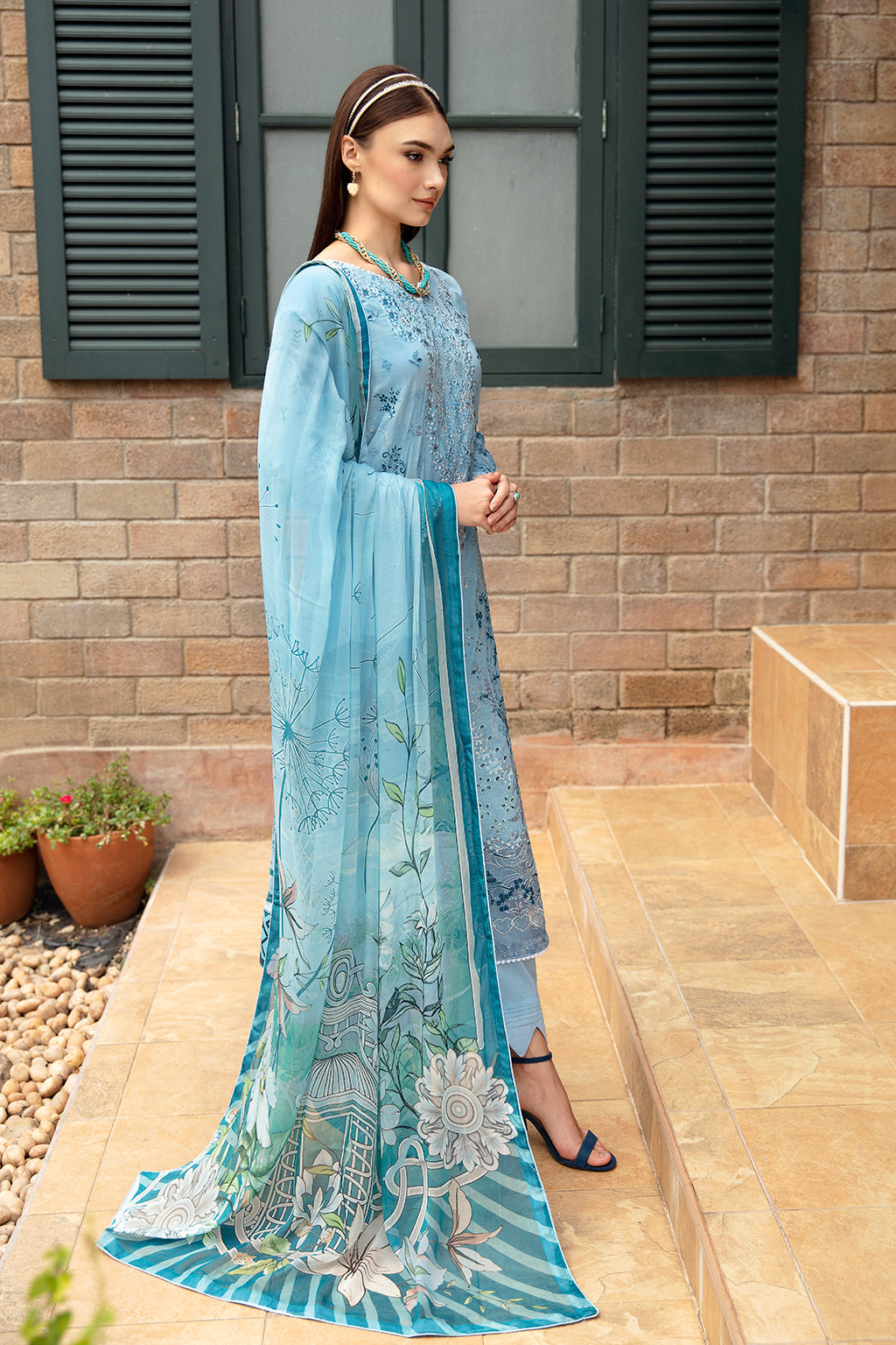 Ramsha | Riwayat Lawn Collection| Y-911 - Khanumjan  Pakistani Clothes and Designer Dresses in UK, USA 