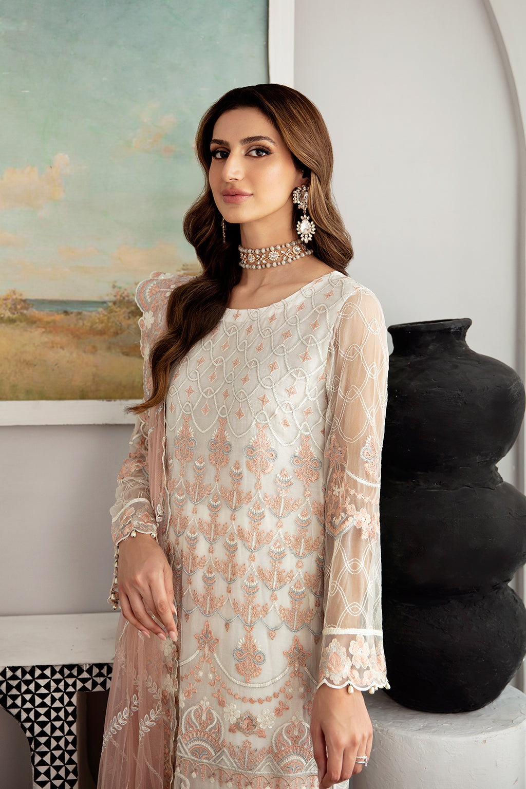 Ramsha | Rangoon Chiffon Collection 24 |D-1103 - Khanumjan  Pakistani Clothes and Designer Dresses in UK, USA 