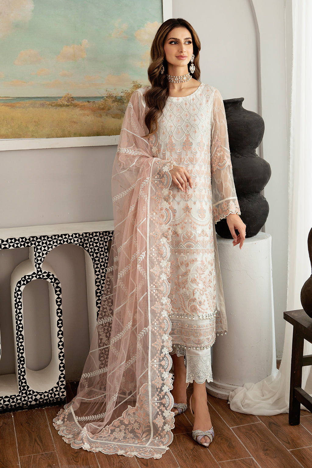 Ramsha | Rangoon Chiffon Collection 24 |D-1103 - Khanumjan  Pakistani Clothes and Designer Dresses in UK, USA 