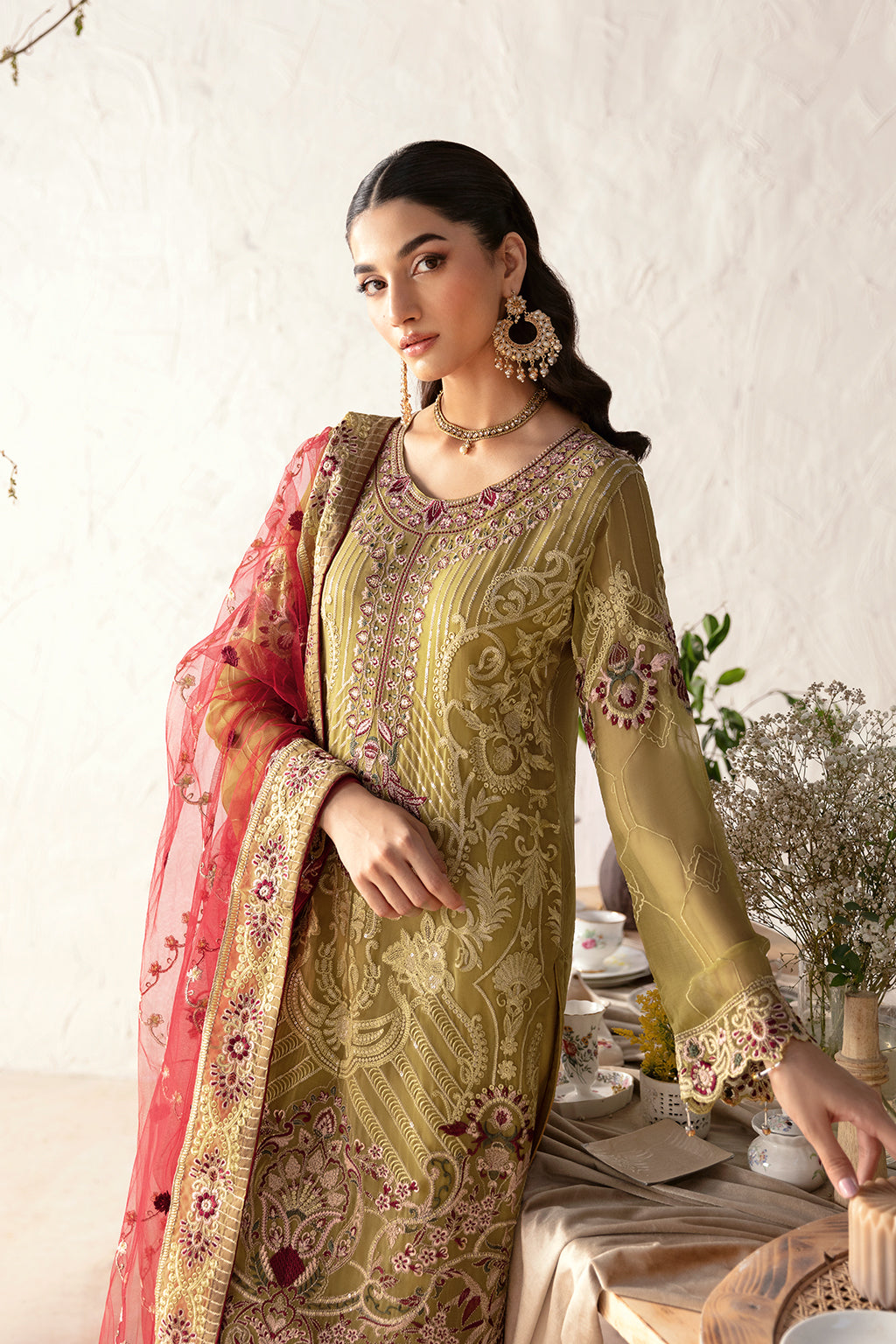 Ramsha | Rangoon Chiffon Collection 24 | D-1203 - Khanumjan  Pakistani Clothes and Designer Dresses in UK, USA 