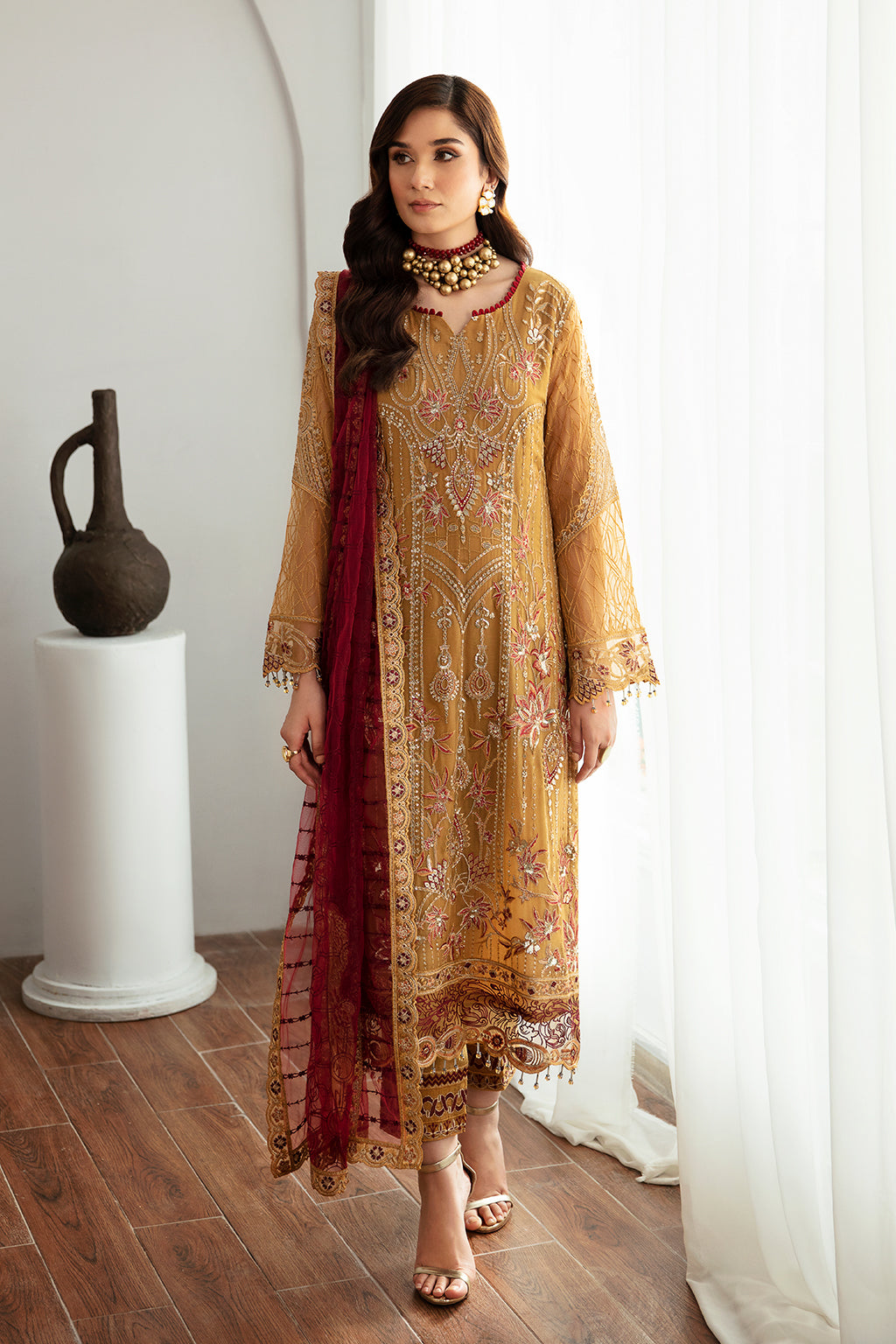 Ramsha | Rangoon Chiffon Collection 24 |D-1110 - Khanumjan  Pakistani Clothes and Designer Dresses in UK, USA 