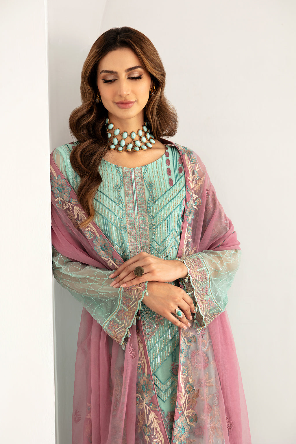 Ramsha | Rangoon Chiffon Collection 24 |D-1107 - Khanumjan  Pakistani Clothes and Designer Dresses in UK, USA 