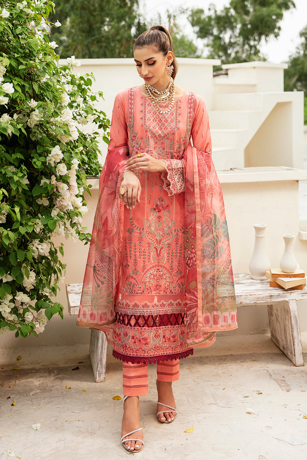 Ramsha | Riwayat Lawn Collection| Y-807 - Khanumjan  Pakistani Clothes and Designer Dresses in UK, USA 