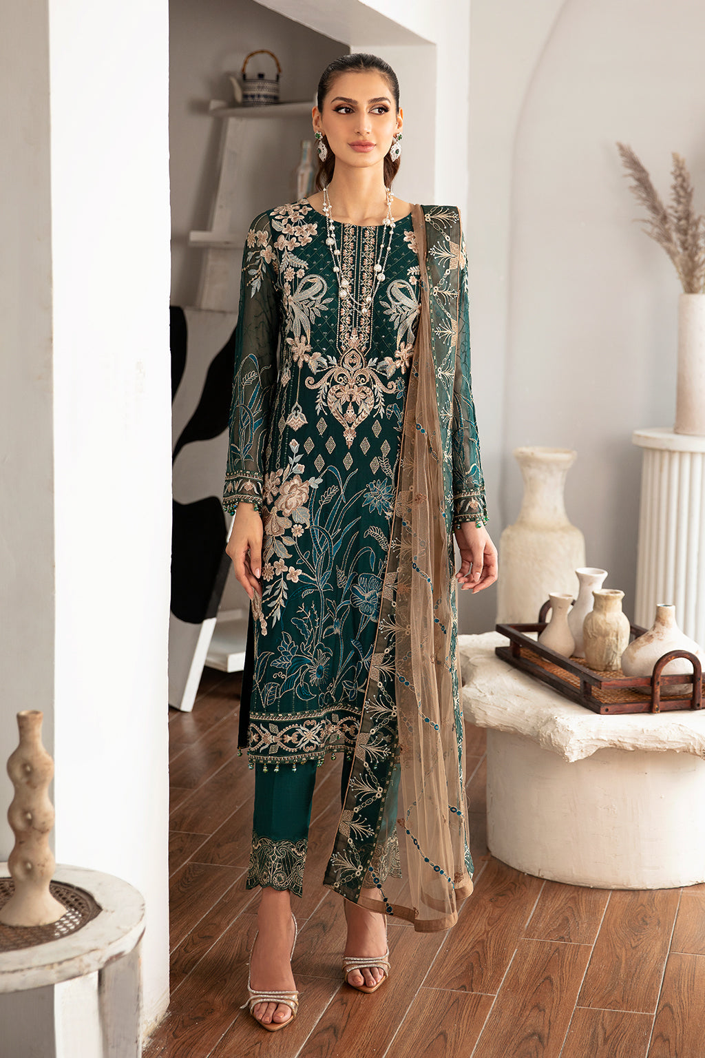 Ramsha | Rangoon Chiffon Collection 24 |D-1101 - Khanumjan  Pakistani Clothes and Designer Dresses in UK, USA 