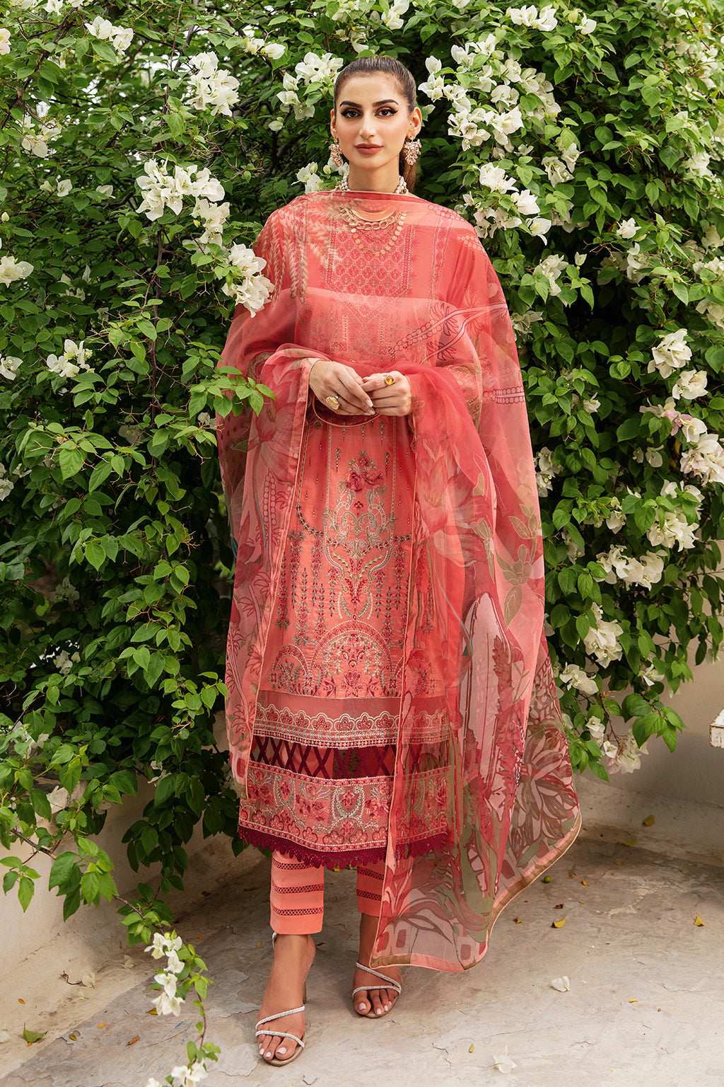 Ramsha | Luxury Lawn 24 | Y-807 - Khanumjan  Pakistani Clothes and Designer Dresses in UK, USA 