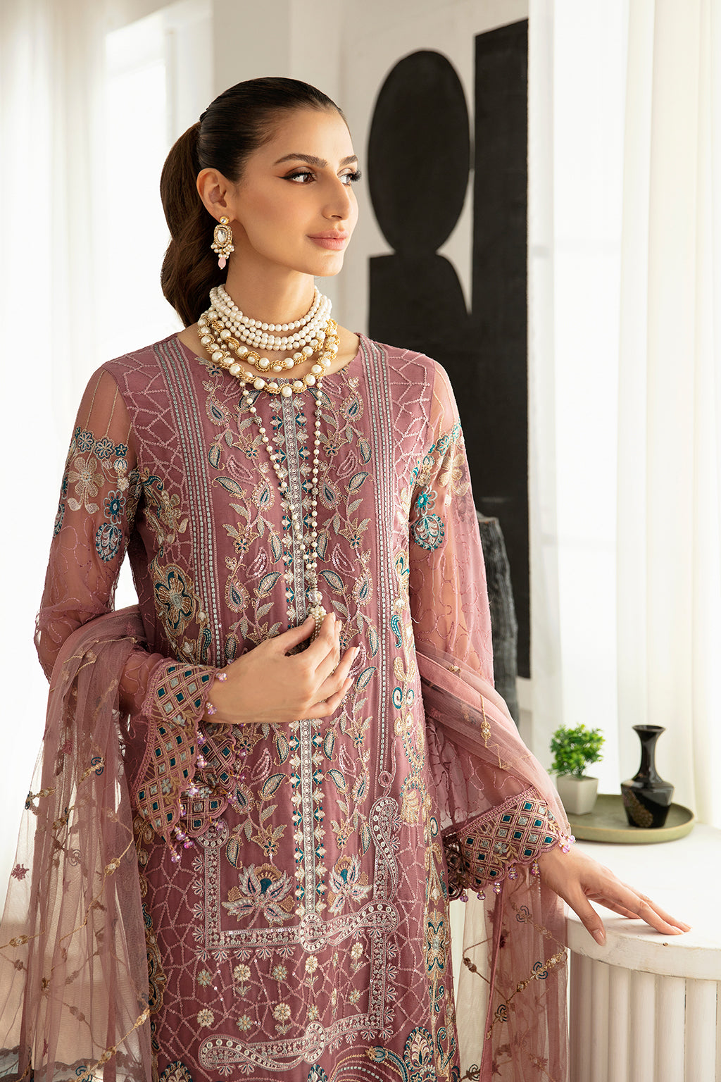 Ramsha | Rangoon Chiffon Collection 24 |D-1102 - Khanumjan  Pakistani Clothes and Designer Dresses in UK, USA 