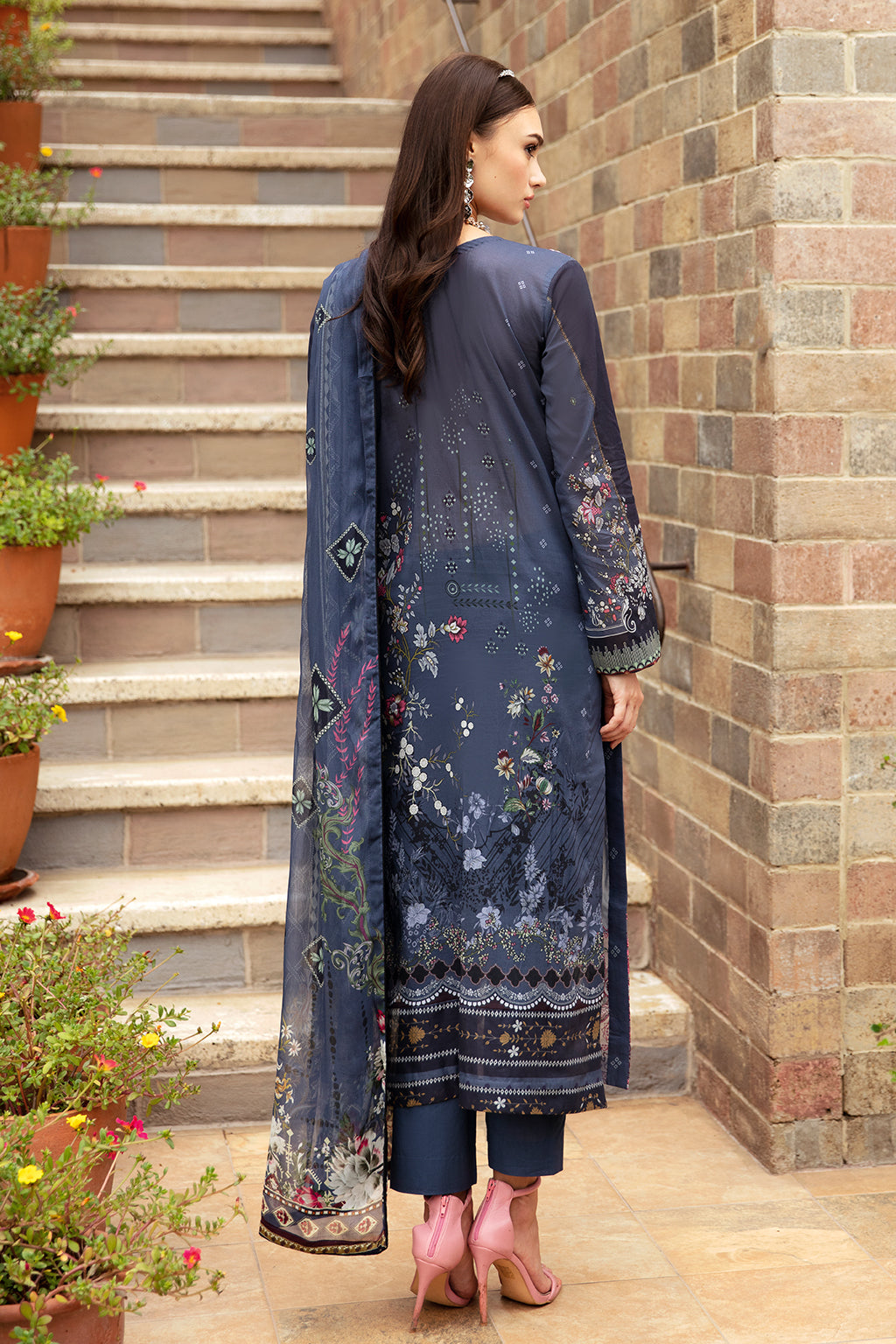 Ramsha | Riwayat Lawn Collection| Y-901 - Khanumjan  Pakistani Clothes and Designer Dresses in UK, USA 