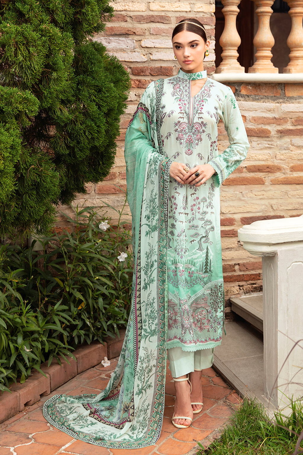 Ramsha | Riwayat Lawn Collection| Y-905 - Khanumjan  Pakistani Clothes and Designer Dresses in UK, USA 