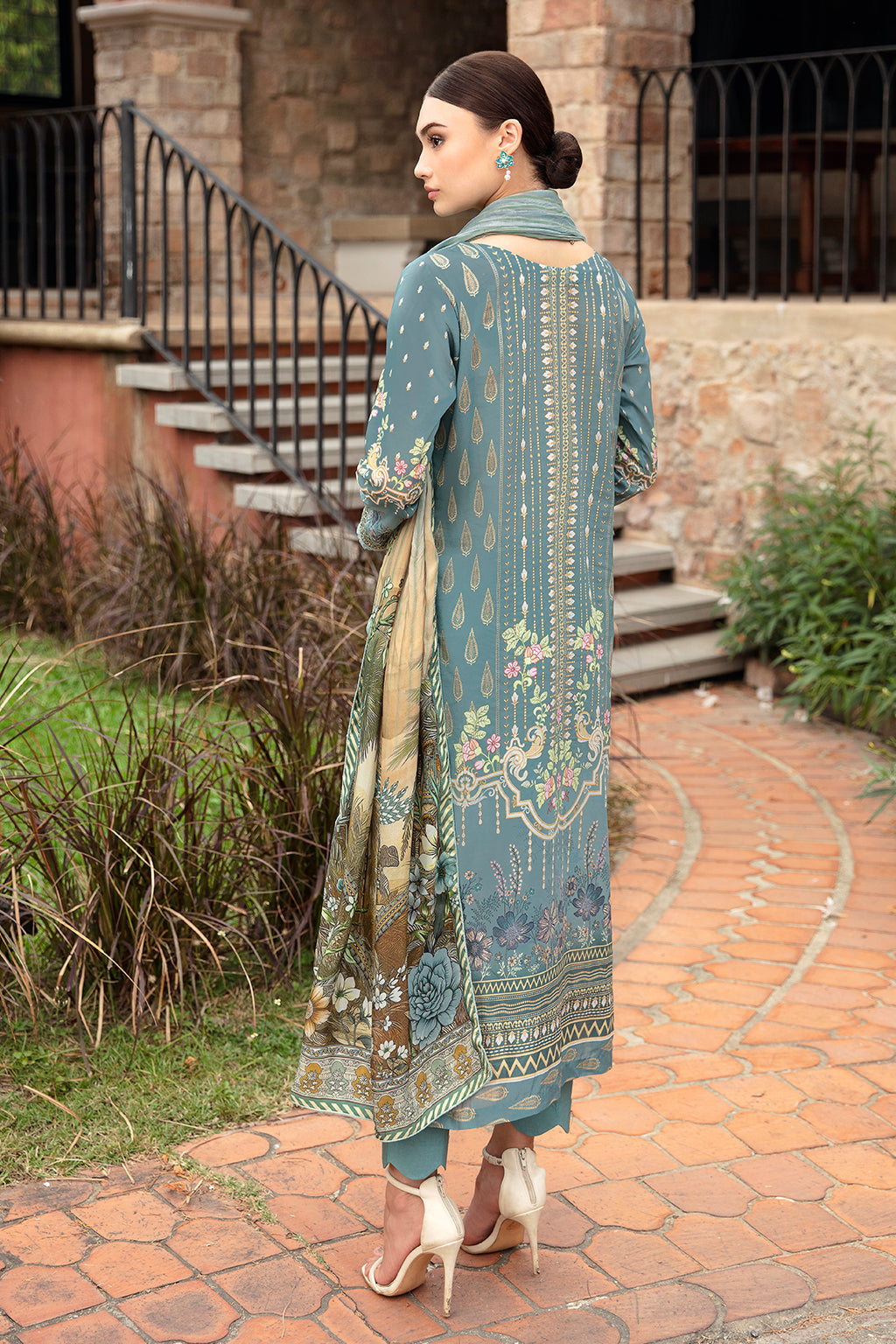 Ramsha | Riwayat Lawn Collection| Y-907 - Khanumjan  Pakistani Clothes and Designer Dresses in UK, USA 