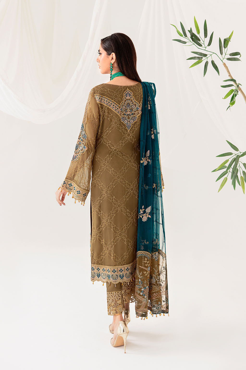 Ramsha | Rangoon Chiffon Collection 24 | D-1012 - Khanumjan  Pakistani Clothes and Designer Dresses in UK, USA 