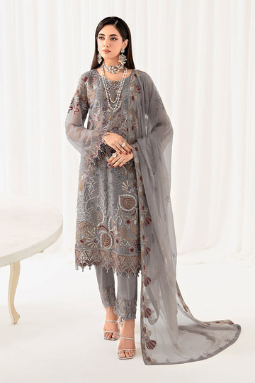 Ramsha | Rangoon Chiffon Collection 24 | D-1006 - Khanumjan  Pakistani Clothes and Designer Dresses in UK, USA 