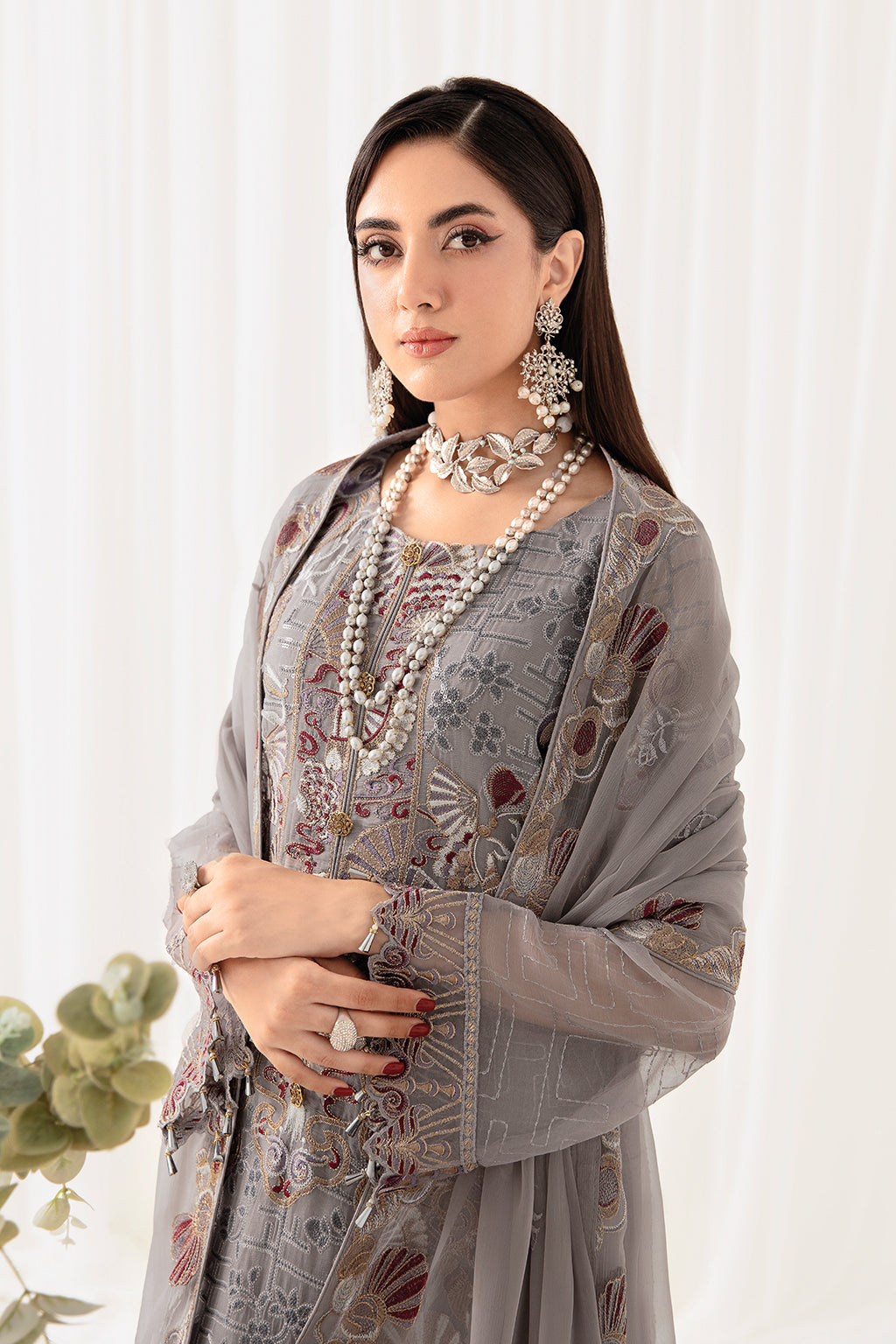 Ramsha | Rangoon Chiffon Collection 24 | D-1006 - Khanumjan  Pakistani Clothes and Designer Dresses in UK, USA 