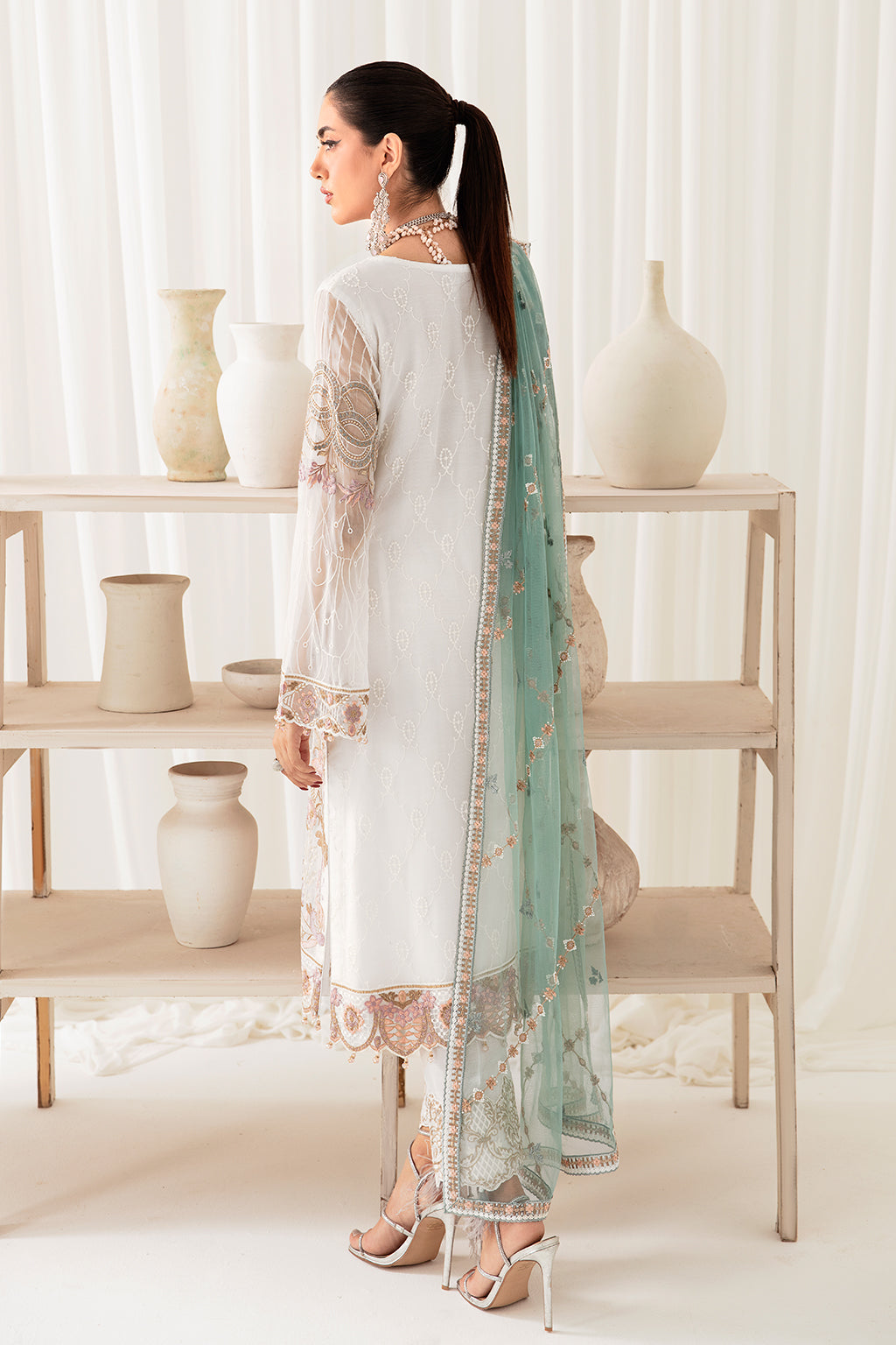 Ramsha | Rangoon Chiffon Collection 24 | D-1005 - Khanumjan  Pakistani Clothes and Designer Dresses in UK, USA 